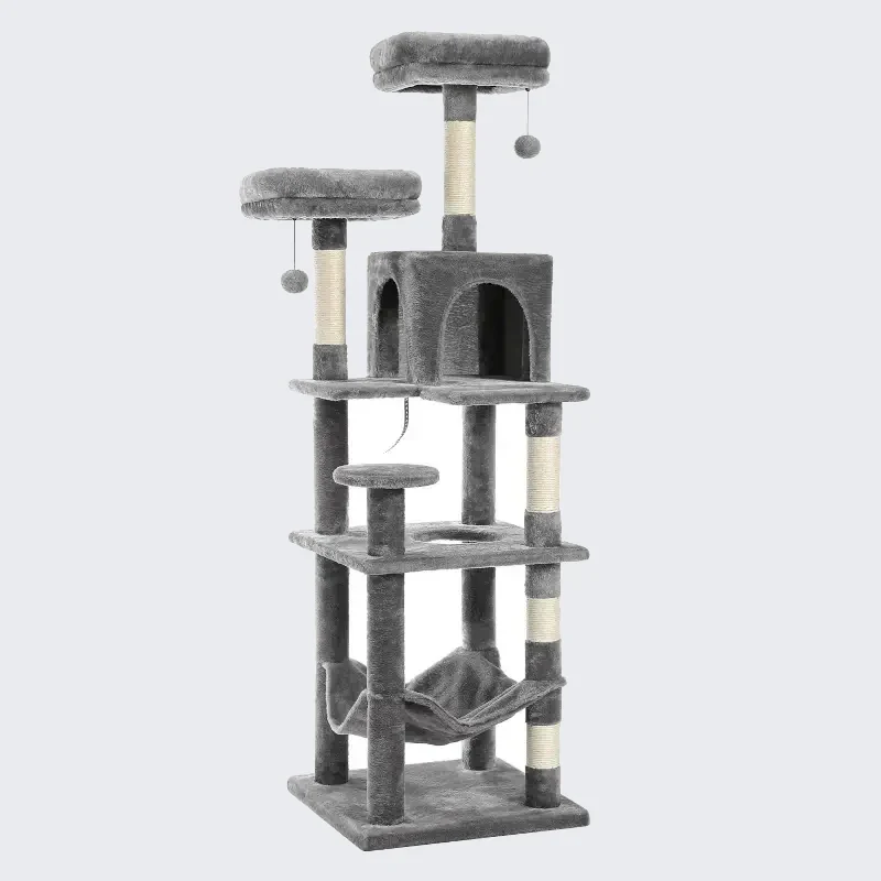 Arbre à Chat Luxueux - Aire de Jeu, Repos et Griffes