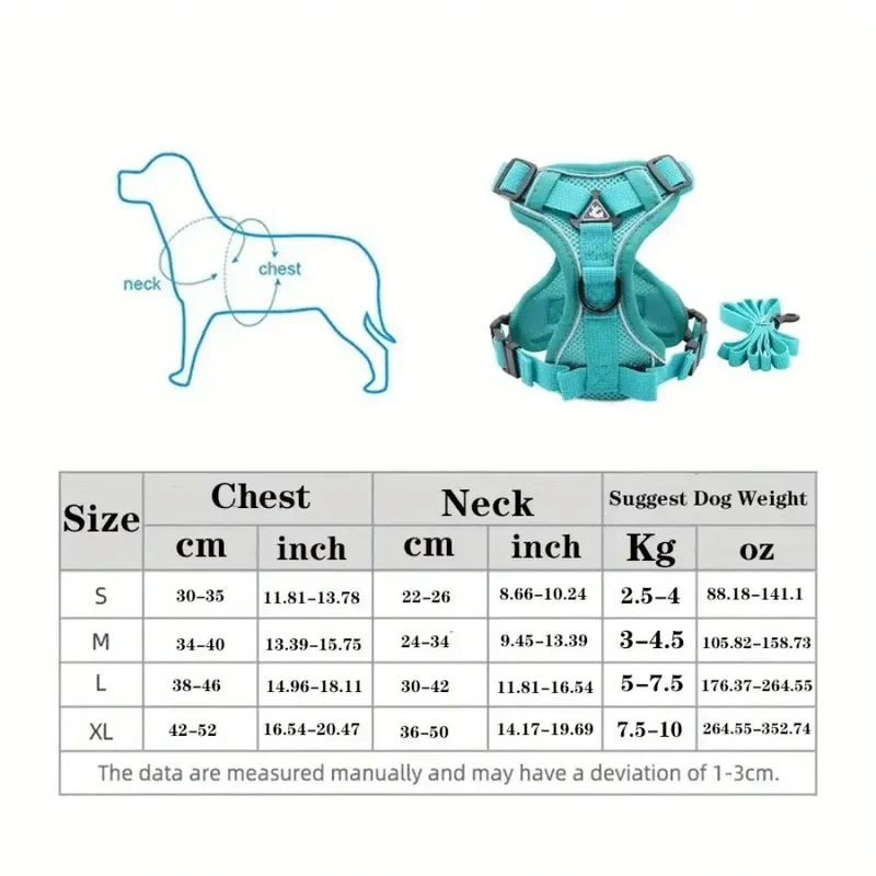 Harnais anti traction petit chien