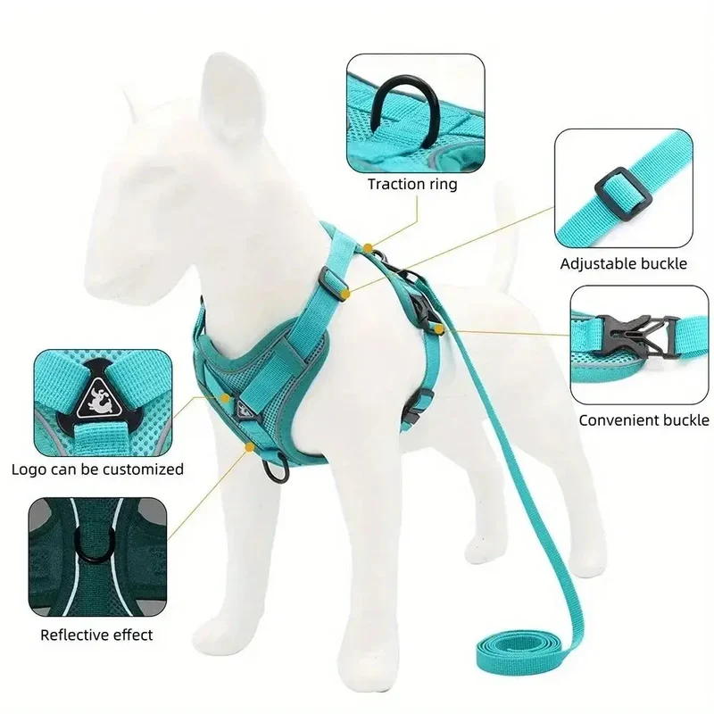 Harnais anti traction petit chien