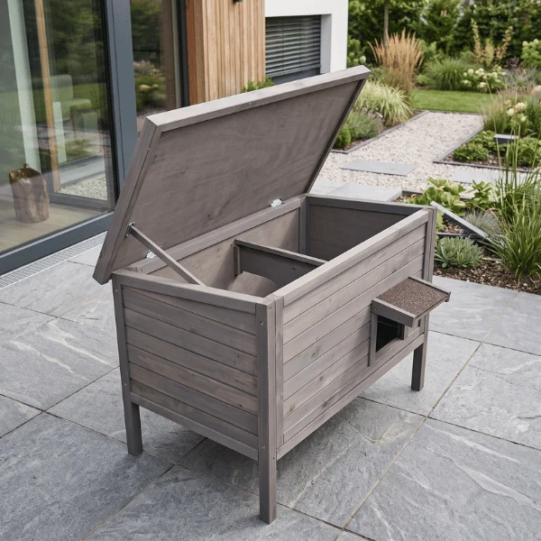 Maisonnette pour chats exterieur - Ultra surélevée - CatElevate™