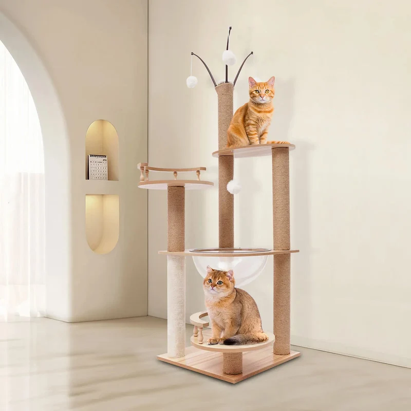 Arbre à Chat Capsule Magique
