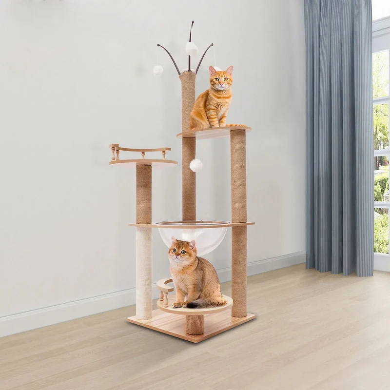 Arbre à Chat Capsule Magique