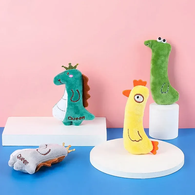 Jouet pour chat en peluche à la cataire : doublez le plaisir et gardez votre chat occupé