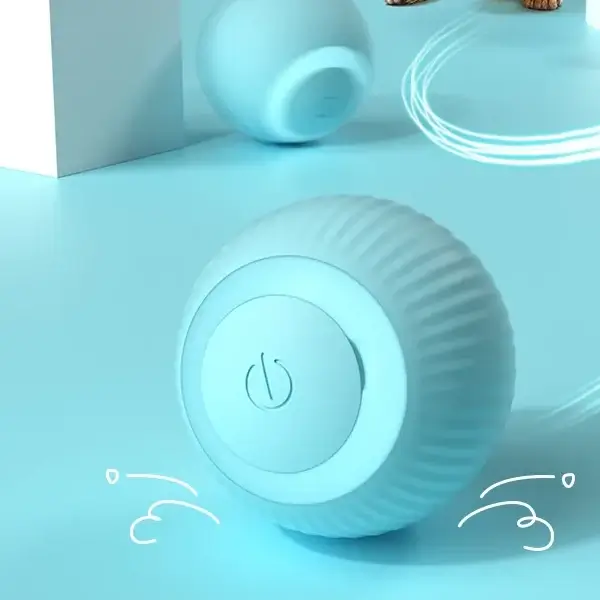 Balle à chat électrique à roulement automatique