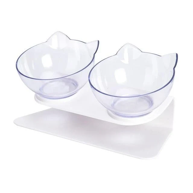 Gamelle inclinée pour chat - Bol orthopédique et anti-vomissement