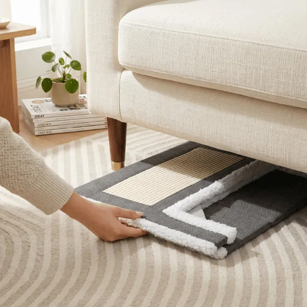 Niche a chat - Polyvalente pliable couchage avec griffoir - RelaxCube™