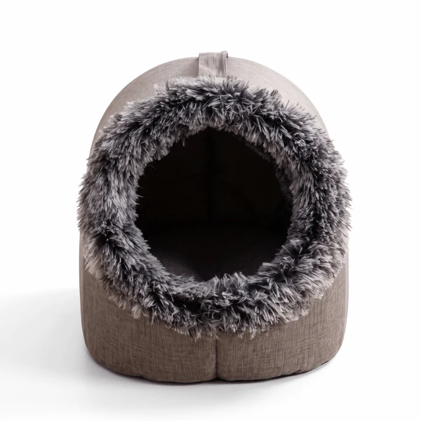 Niche pour chaton - Auto chauffante peluche fourrure douce - KittyCat™