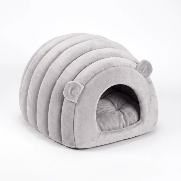 Niche chat - Grotte apaisante en cocon de velours - CocoonCat™