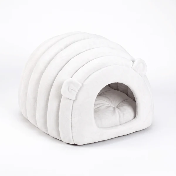 Niche chat - Grotte apaisante en cocon de velours - CocoonCat™