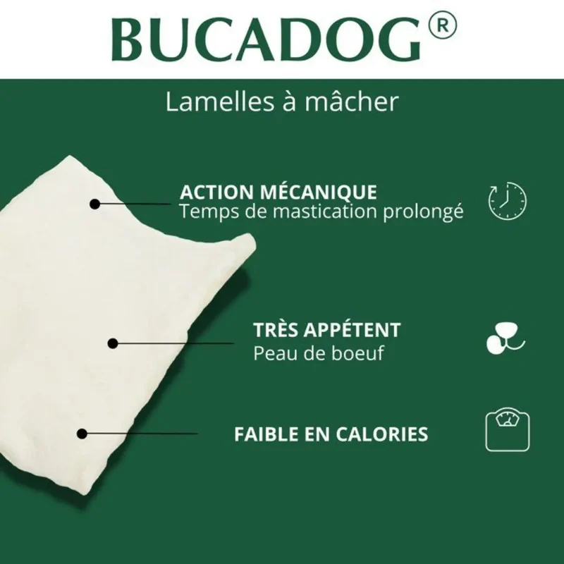 Lamelles Dentaires Bucadog Chien