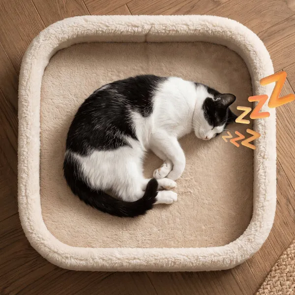 Maisonnette chats - Cachette couchage et griffoir 3 niveaux - LoftCat™