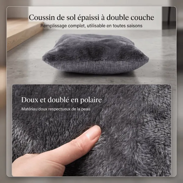 Niche pour chat - Ultra moelleuse à coussin polaire - CozyNest™