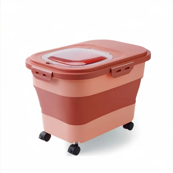 Boite a croquette - Pliable et hermétique - FoldKeeper™