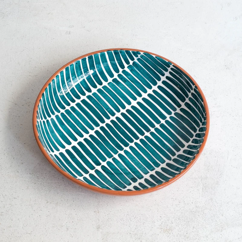 Bol de service Dash bleu sarcelle Ø27cm