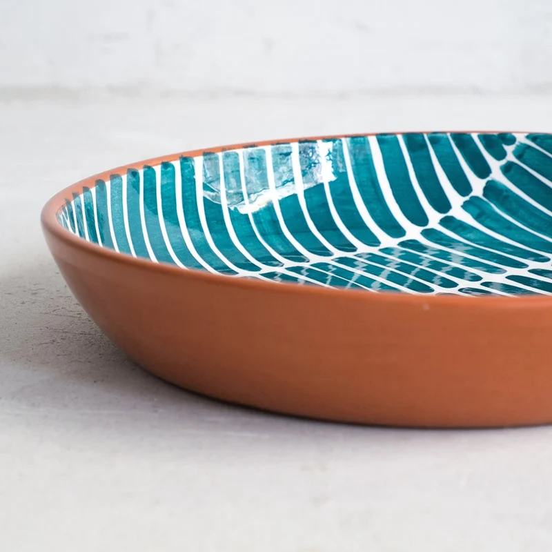 Bol de service Dash bleu sarcelle Ø27cm