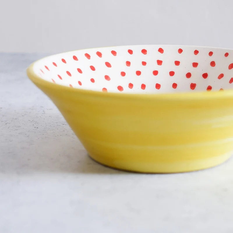 Petit bol Jaune Ø17,5cm