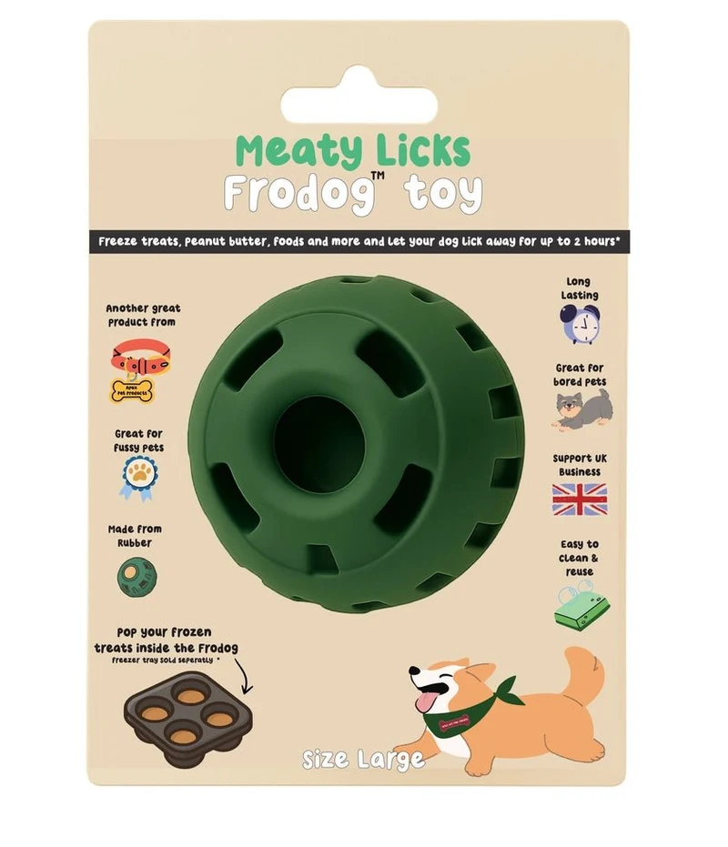 Jouet d'occupation pour chien FRODOG Meaty Licks 🧸