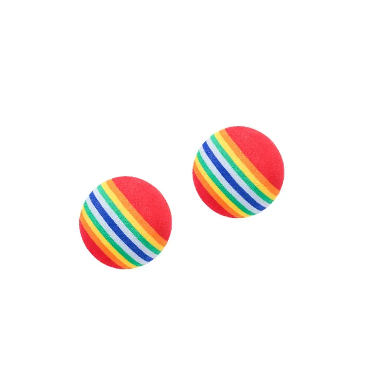 Balles de jeu arc en ciel