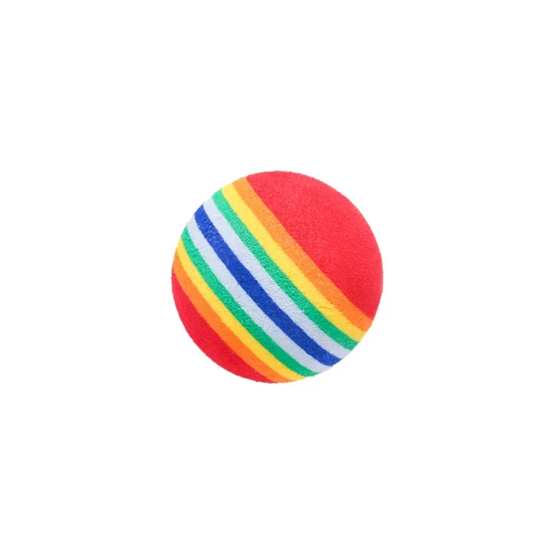 Balles de jeu arc en ciel