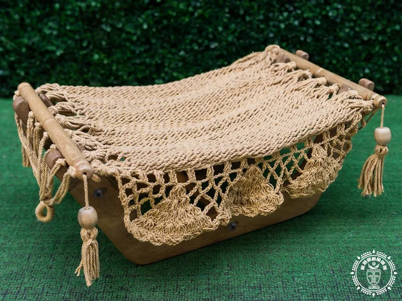 Hamac pour chat taupe - Origine Nicaragua
