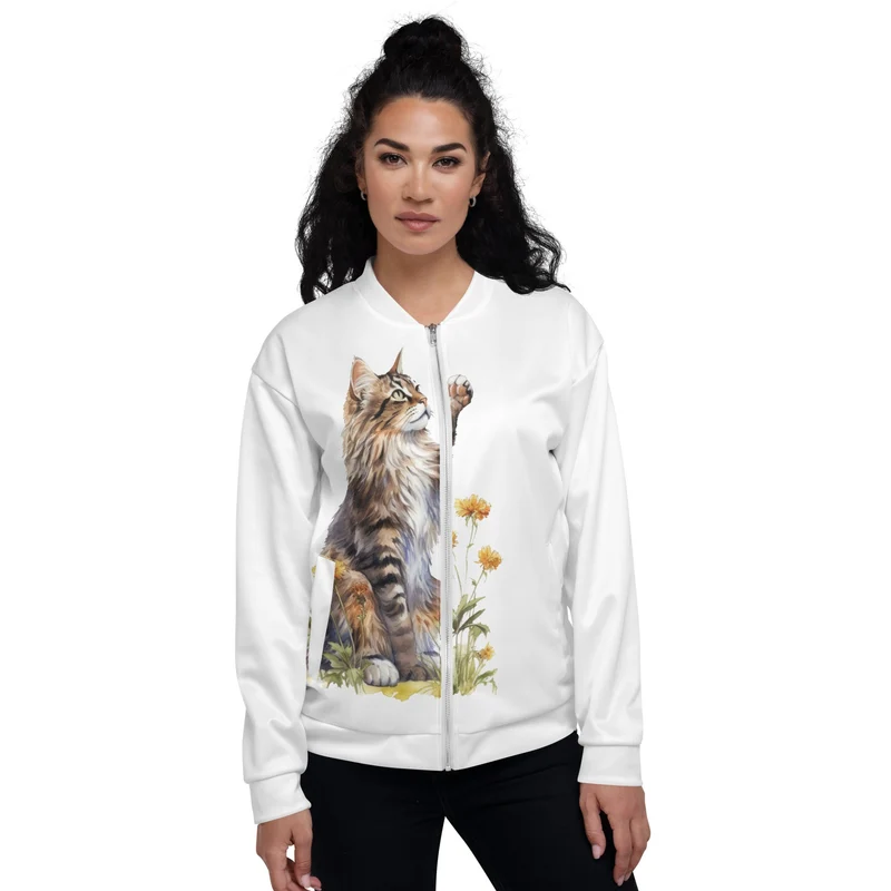 Veste de bombardier Maine Coon