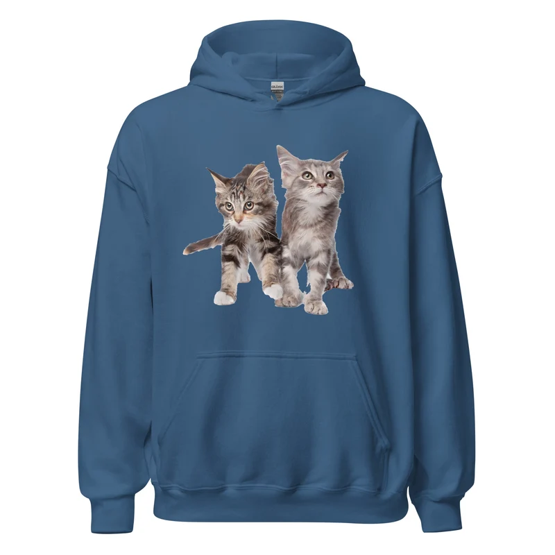 Sweat à capuche Bébés Maine Coon Exclusif