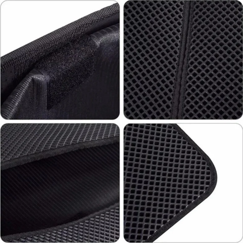 Tapis pour bac à litière pour chat double couche et imperméable