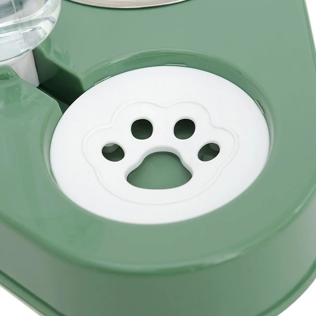 Gamelle pour Chat 3 en 1 - Distributeur d'eau et Bols pour la nourriture