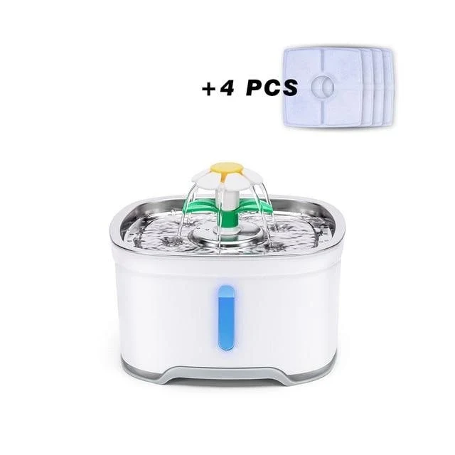 Fontaine à eau automatique pour chat - Eau pure et fraîche en continu