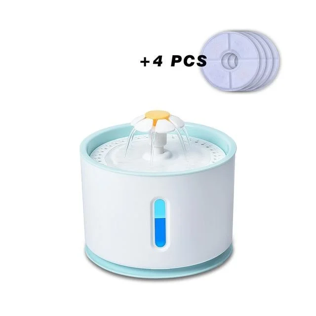 Fontaine à eau automatique pour chat - Eau pure et fraîche en continu