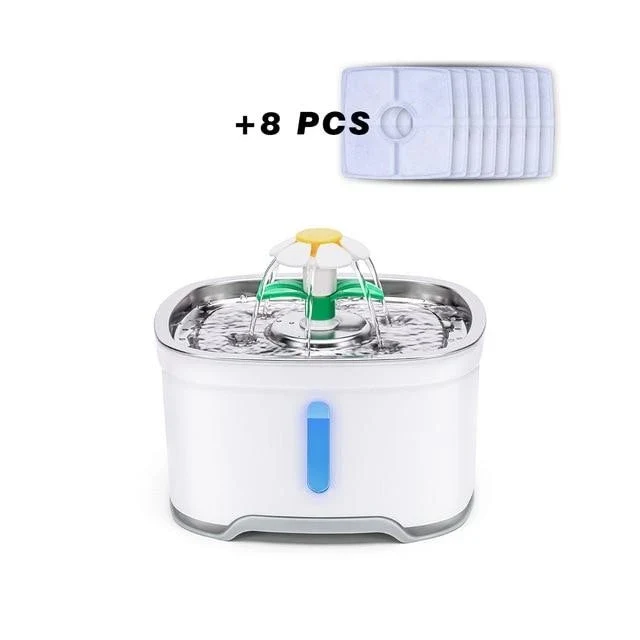 Fontaine à eau automatique pour chat - Eau pure et fraîche en continu