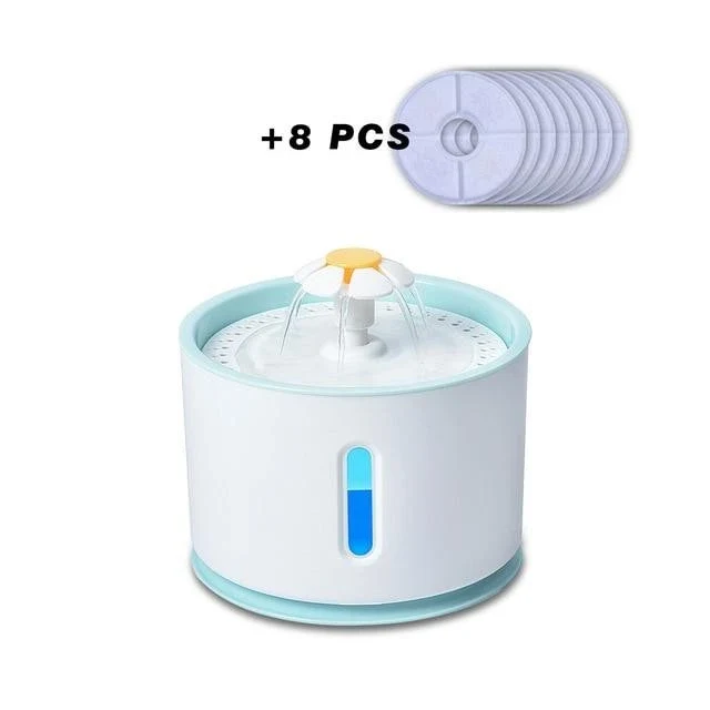 Fontaine à eau automatique pour chat - Eau pure et fraîche en continu