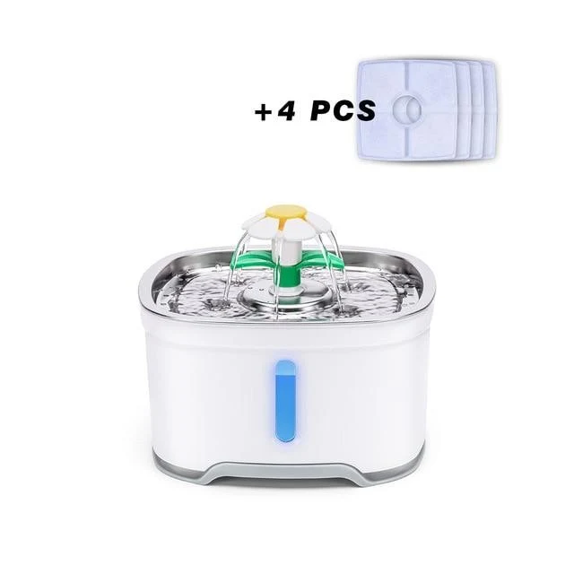 Fontaine à eau automatique pour chat - Eau pure et fraîche en continu