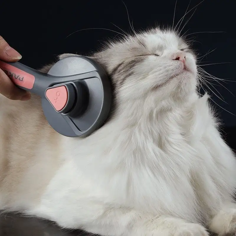 Peigne de toilettage pour Chat - Caressez et soulagez votre chat des poils