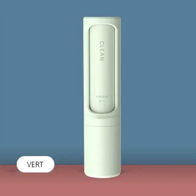 Brosse de nettoyage anti-poils pour chat - Parfaite pour vêtements et meubles