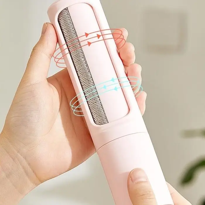 Brosse de nettoyage anti-poils pour chat - Parfaite pour vêtements et meubles