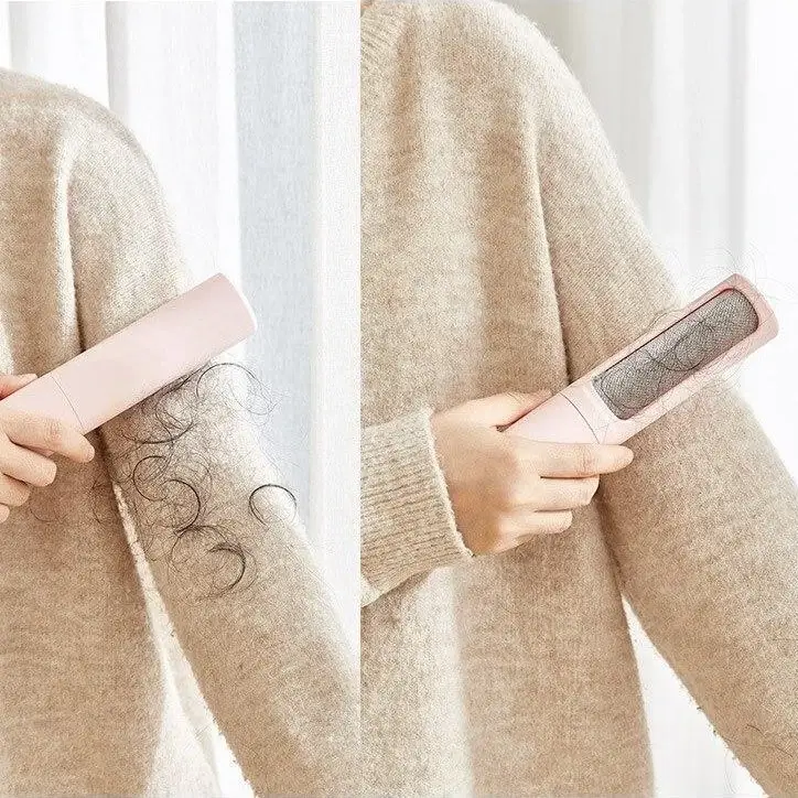Brosse de nettoyage anti-poils pour chat - Parfaite pour vêtements et meubles