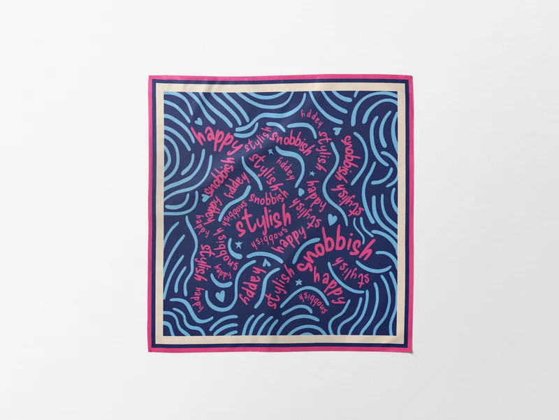 Foulard Happy Snobbish