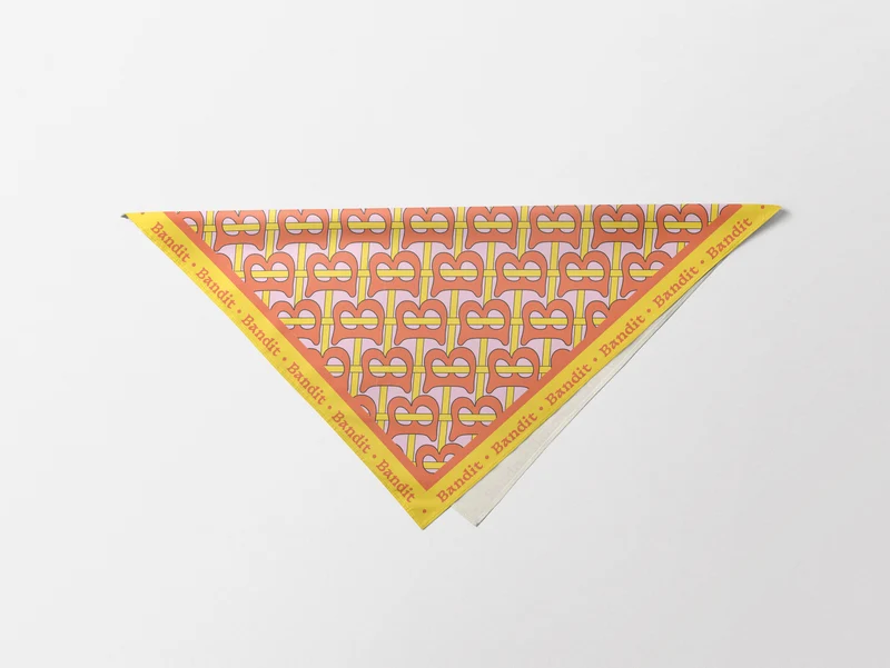 Foulard monogramme