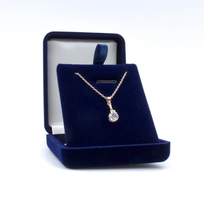 Pendentif Tour Eiffel Doré - Swarovski® Elements