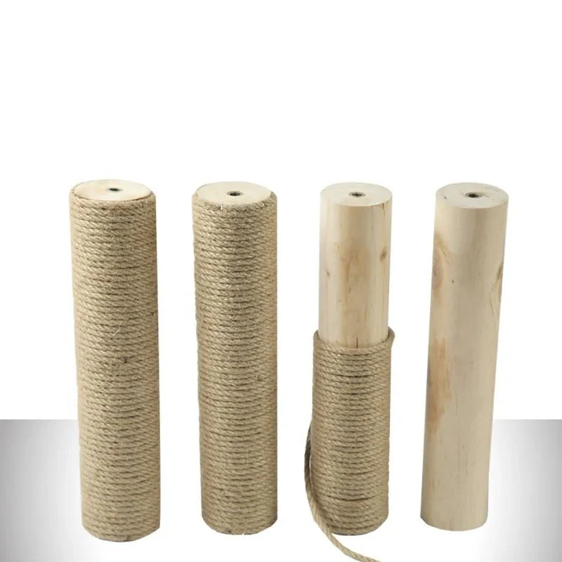 Poteaux pour arbre à chat en bois massif.