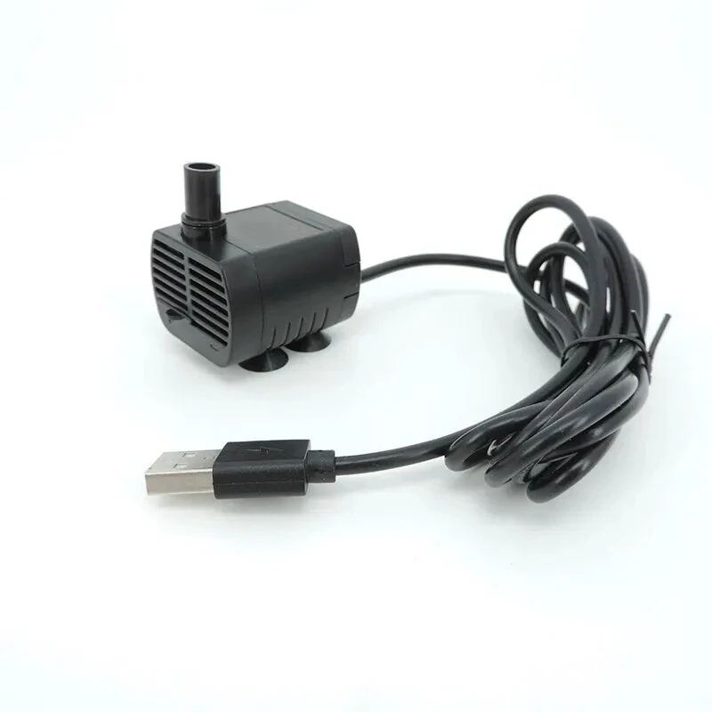 Pompe USB pour fontaines à chat