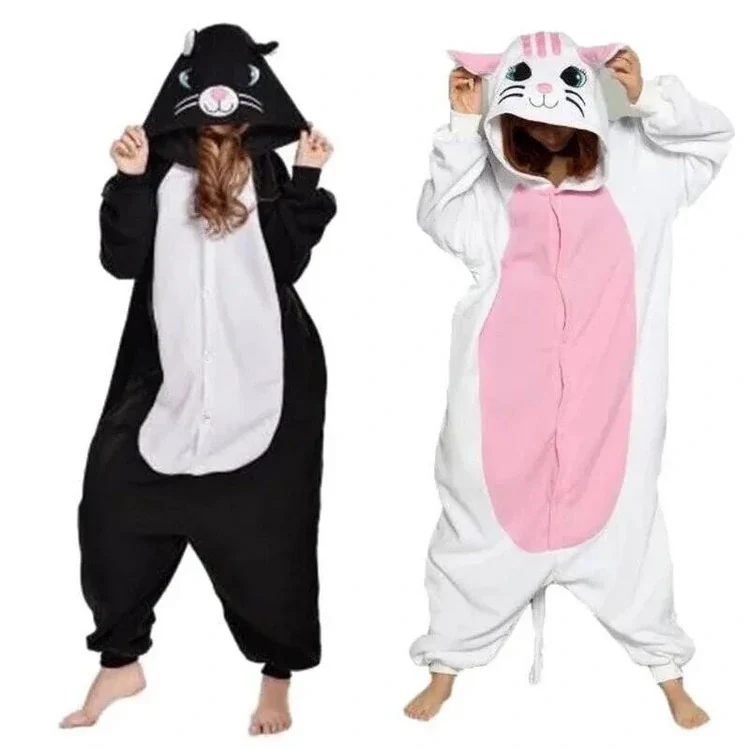 Pyjama / Grenouillère Chat - Cocooning à l'aise et au chaud