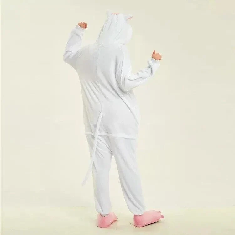 Pyjama / Grenouillère Chat - Cocooning à l'aise et au chaud