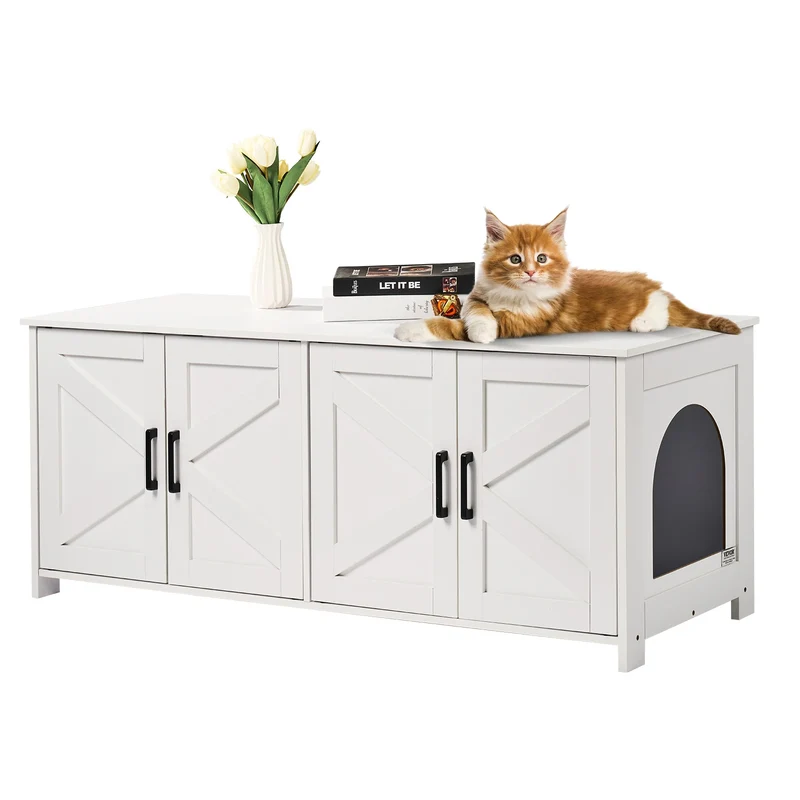 Meuble pour Litière de Chat