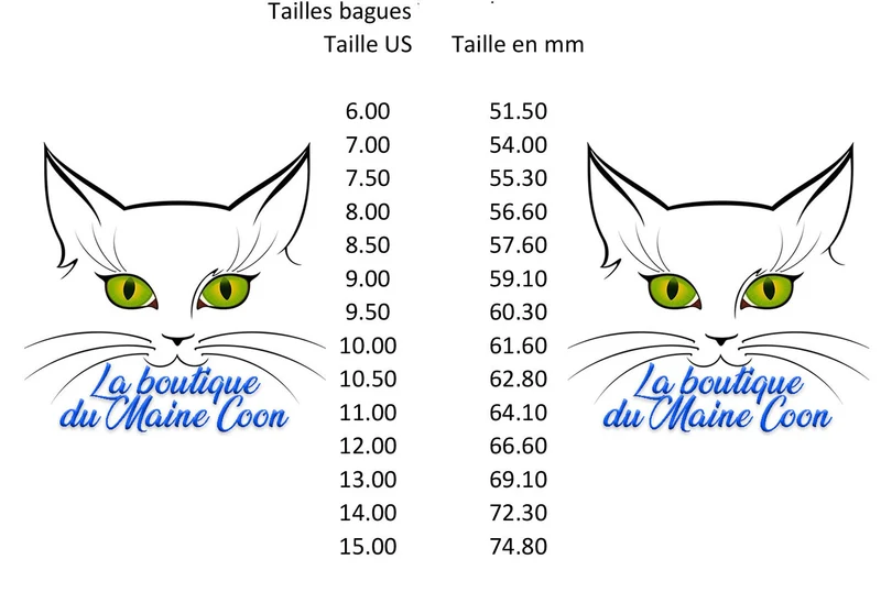 Bague Chat Éclatante Argent