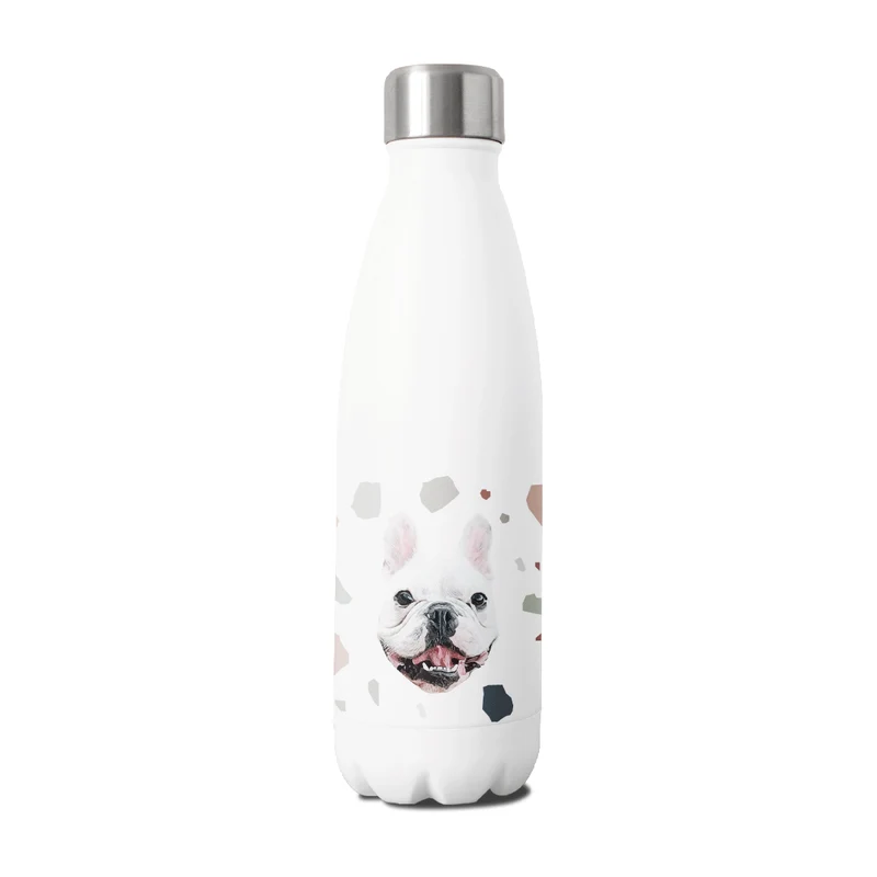 Gourde isotherme personnalisée animal - Terrazzo