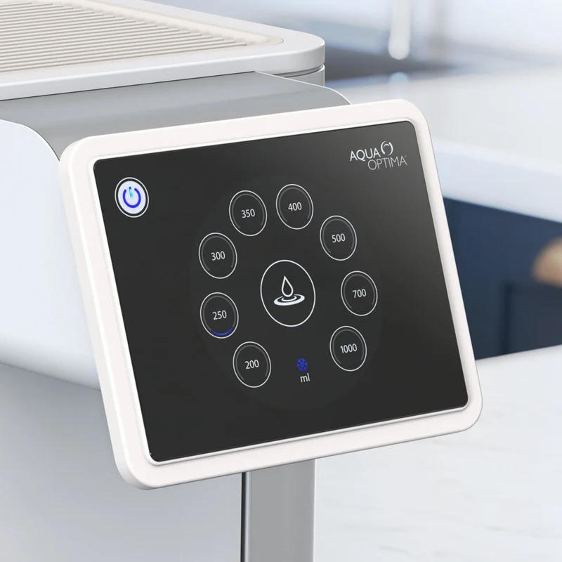 Fontaine à eau froide Aqua Optima Aurora SECOND CHANCE avec système de dosage et filtre à eau