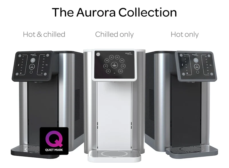 Fontaine à eau froide Aqua Optima Aurora SECOND CHANCE avec système de dosage et filtre à eau