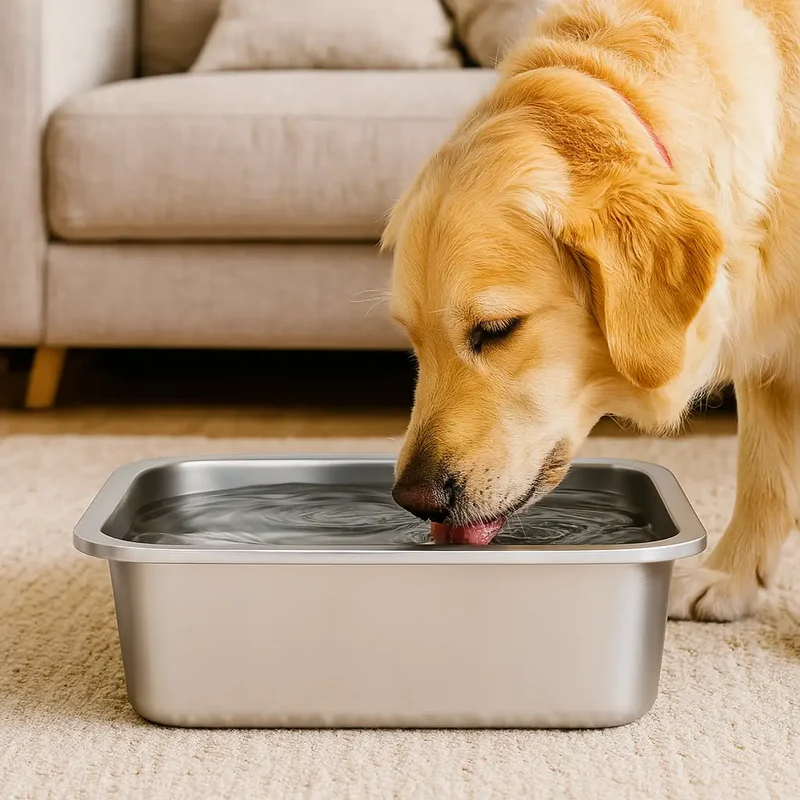 Grande gamelle à eau pour grand chien